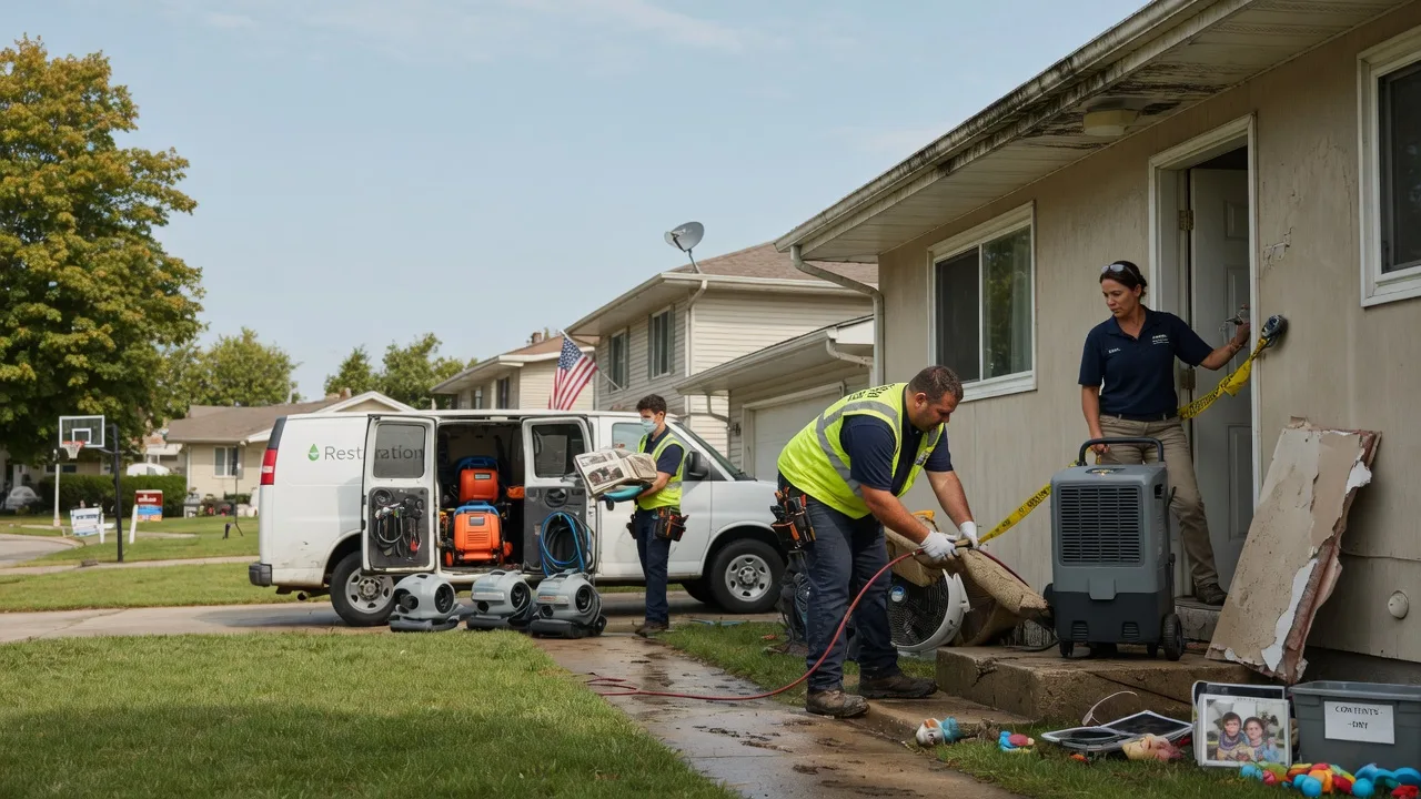 Water Damage Restoration in Prairie City, IA near me
